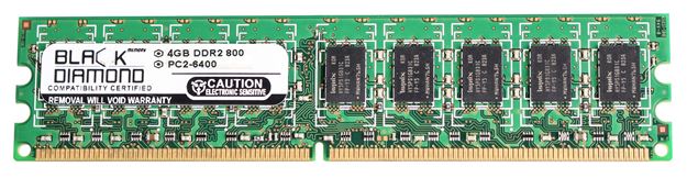 Picture of 4GB DDR2 800 (PC2-6400) ECC Memory 240-pin (2Rx8)