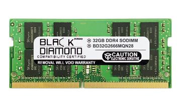 Picture of 32GB DDR4 2666 SODIMM Memory 260-pin (2Rx8)
