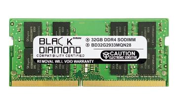 Picture of 32GB DDR4 2933 SODIMM Memory 260-pin (2Rx8)