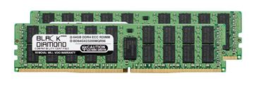 Picture of 128GB Kit (2x64GB) DDR4 3200 ECC Registered Memory 288-pin (4Rx4)